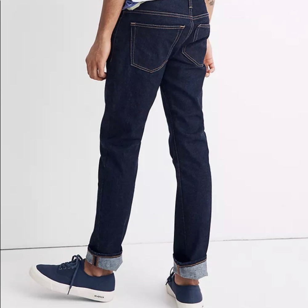 Madewell Autentic Flex Jeans in Rinse Wash